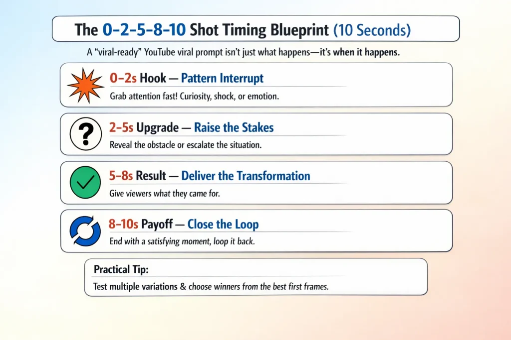 The 0–2–5–8–10 Shot Timing Blueprint