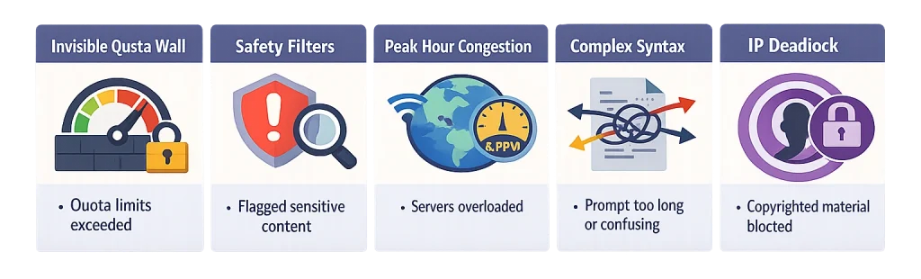 Why Veo 3 Shows "Can't Generate Your Video"