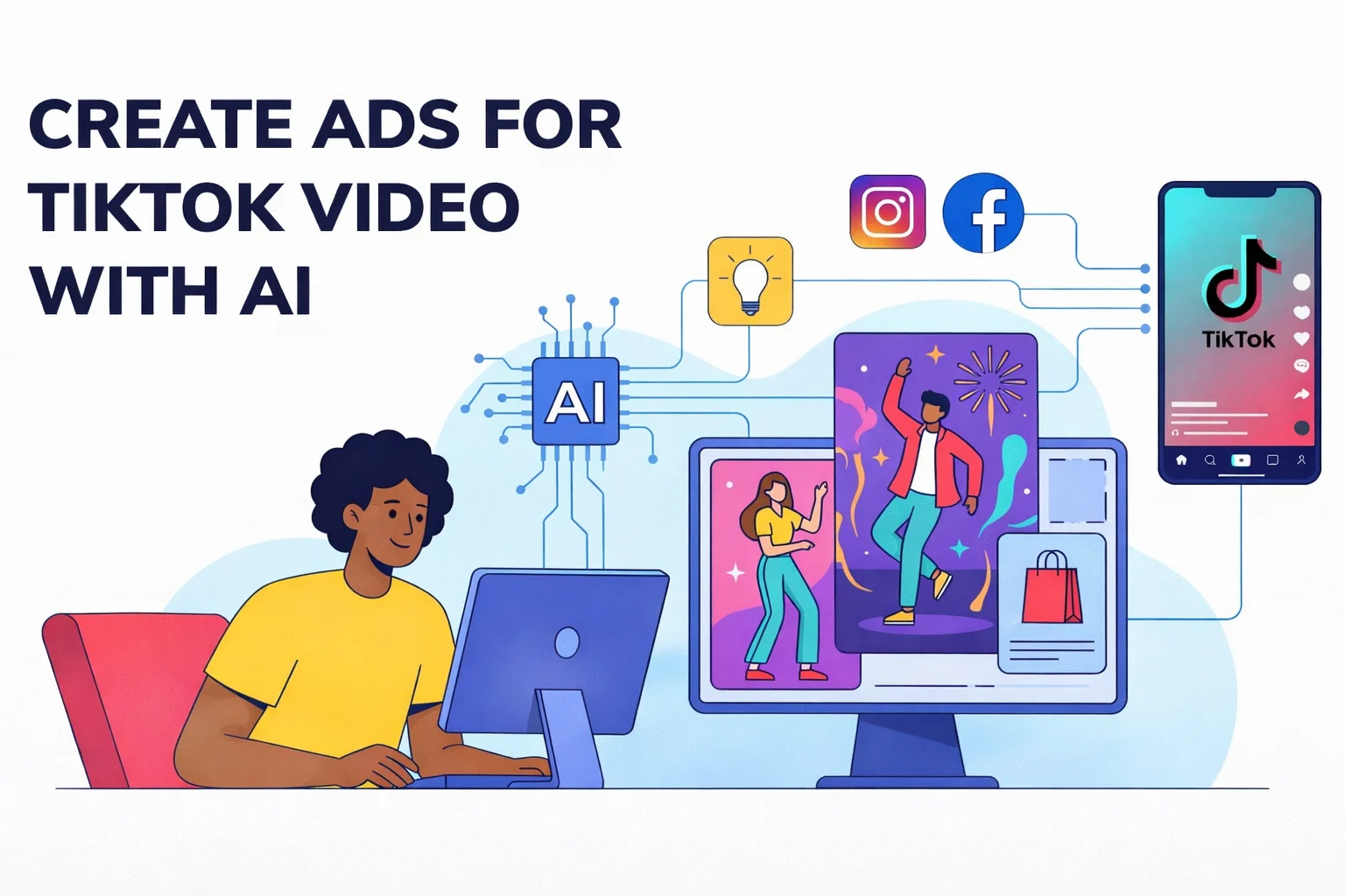 Create Ads for TikTok Video with AI