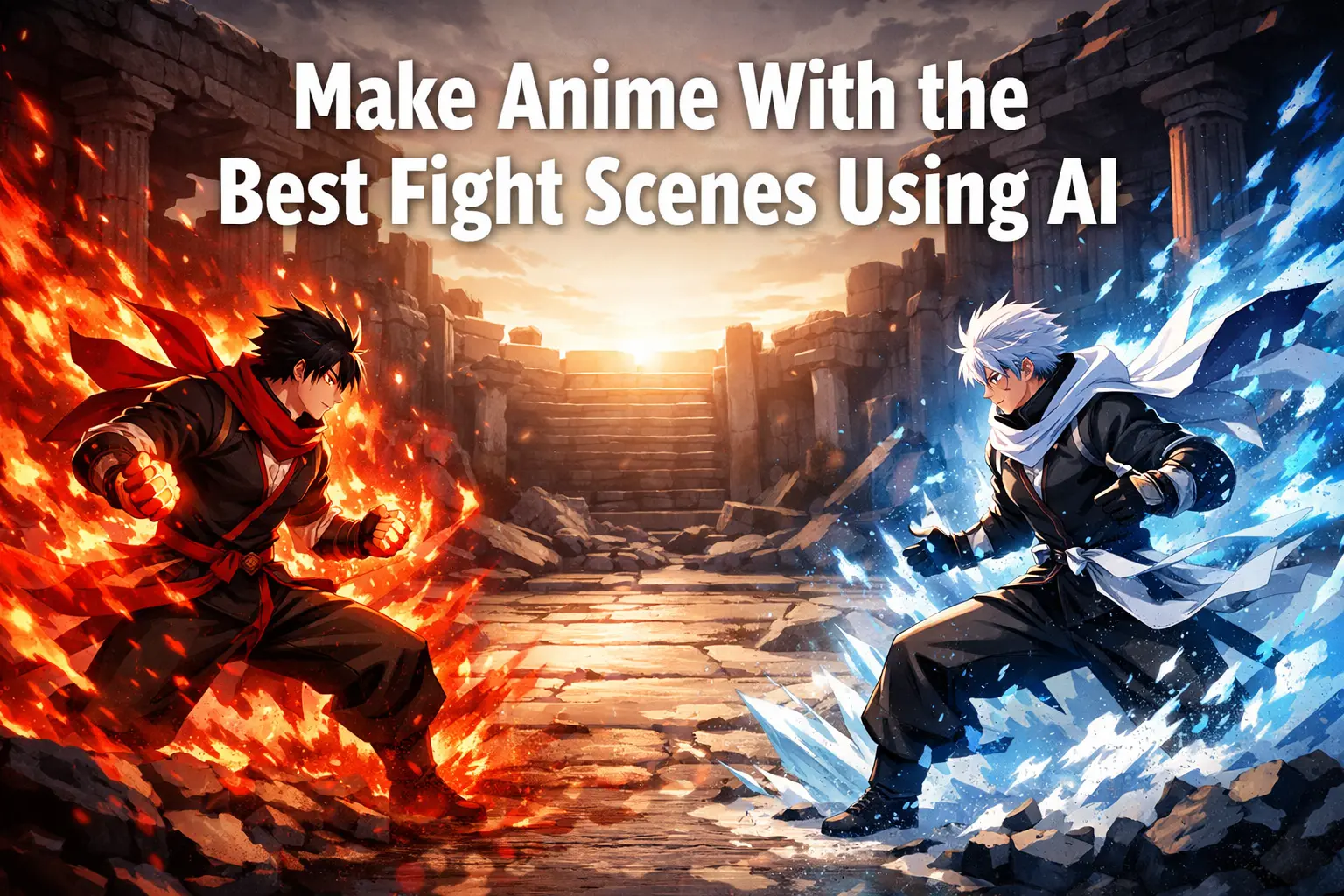 Make Anime With the Best Fight Scenes Using AI: A Step-by-Step Tutorial