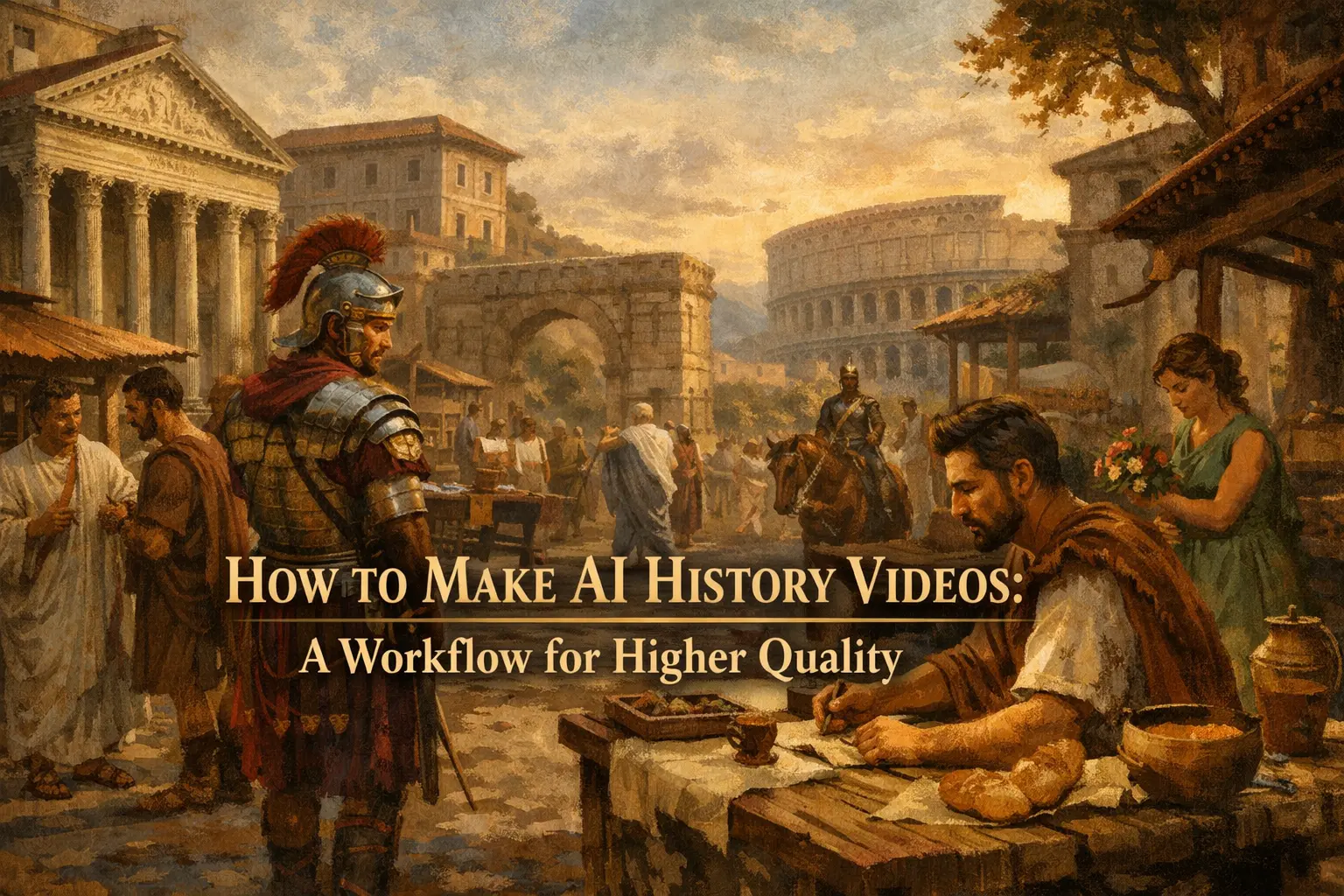 एआई इतिहास भिडियोहरू कसरी बनाउने: उच्च गुणस्तरको लागि कार्यप्रवाह