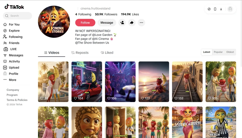 The Fruit Love Island