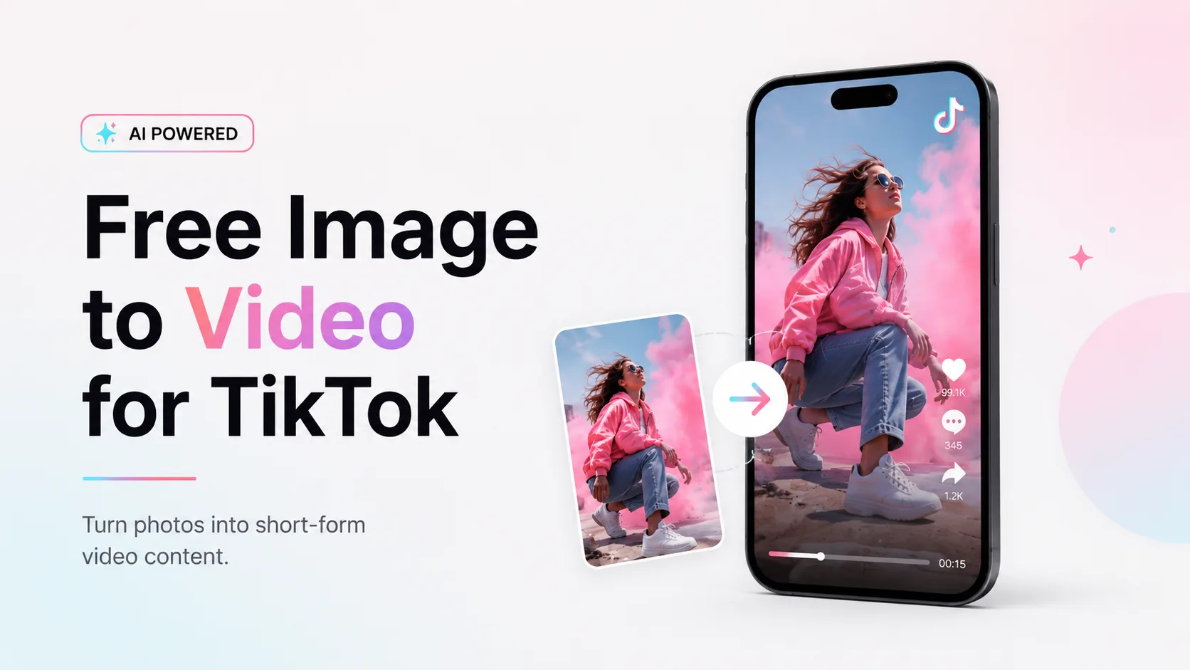Conversão gratuita de imagens em vídeos para o TikTok: 7 melhores ferramentas de IA testadas e classificadas (2026)