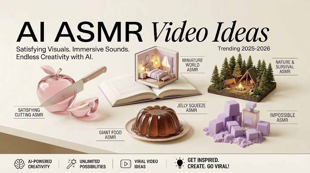 ai asmr video ideas
