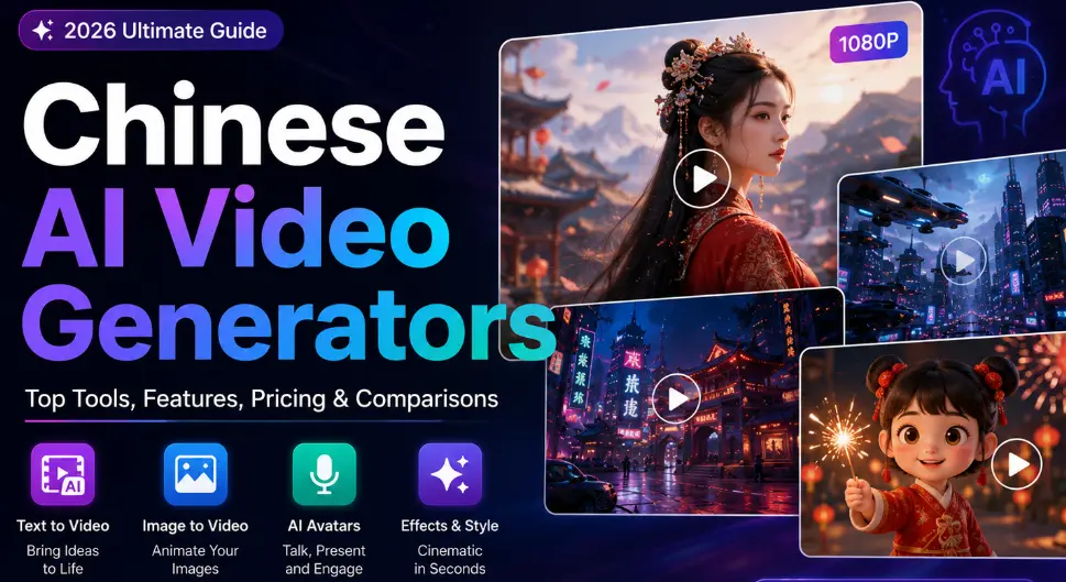 Best Chinese AI Video Generator Tools in 2026: Tested, Compared, and Ranked