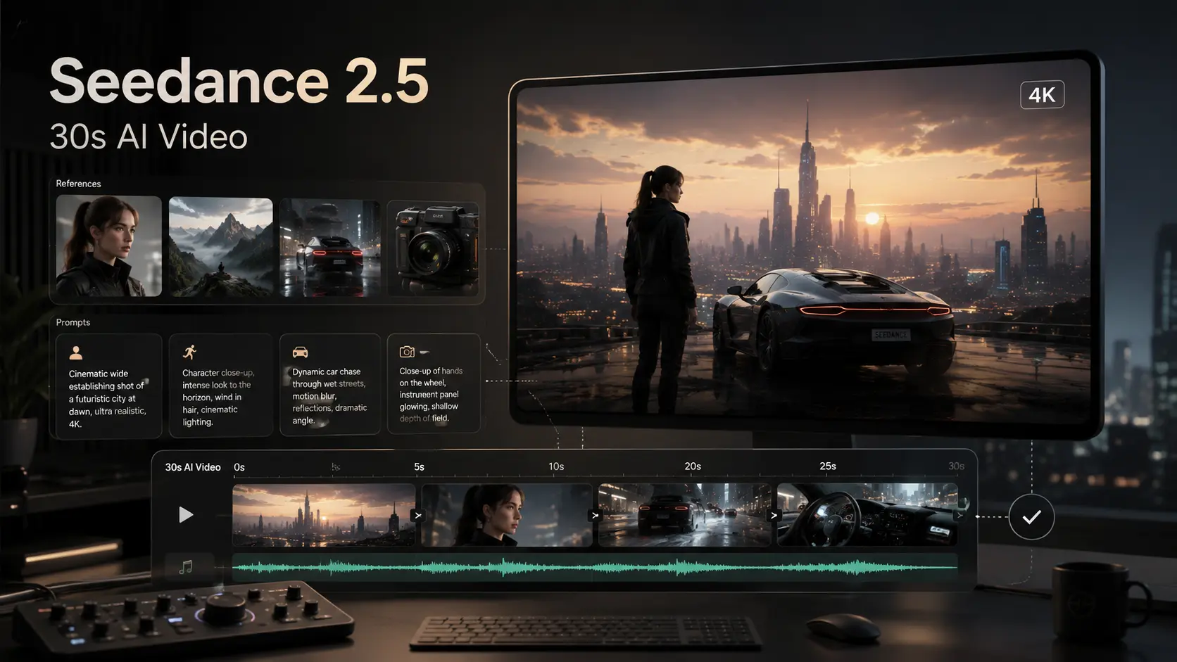 Seedance 2.5 AI Video Generator: 30-Second Clips &amp; Prompt Tips