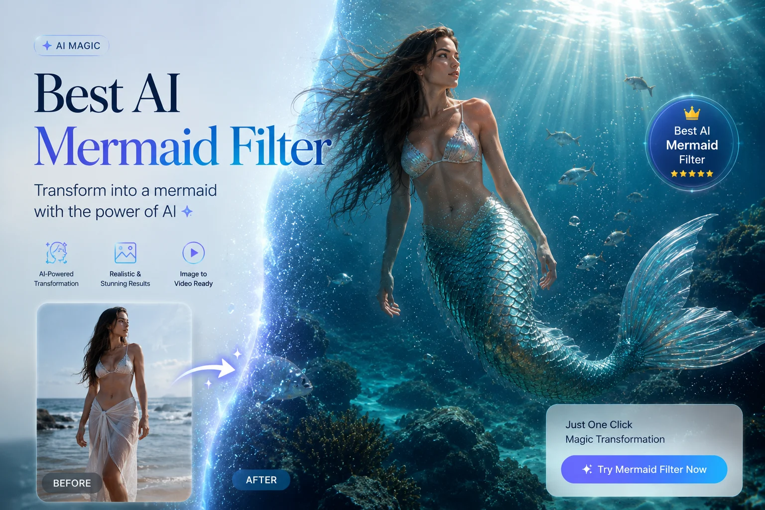 AI Mermaid Filter