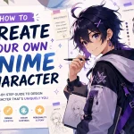 how to create your own anime character