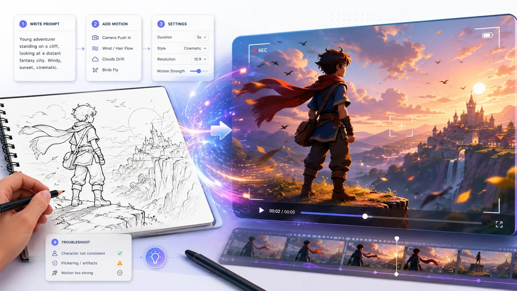 How to Turn a Sketch into an AI Video: Step-by-Step Beginner Guide (2026)