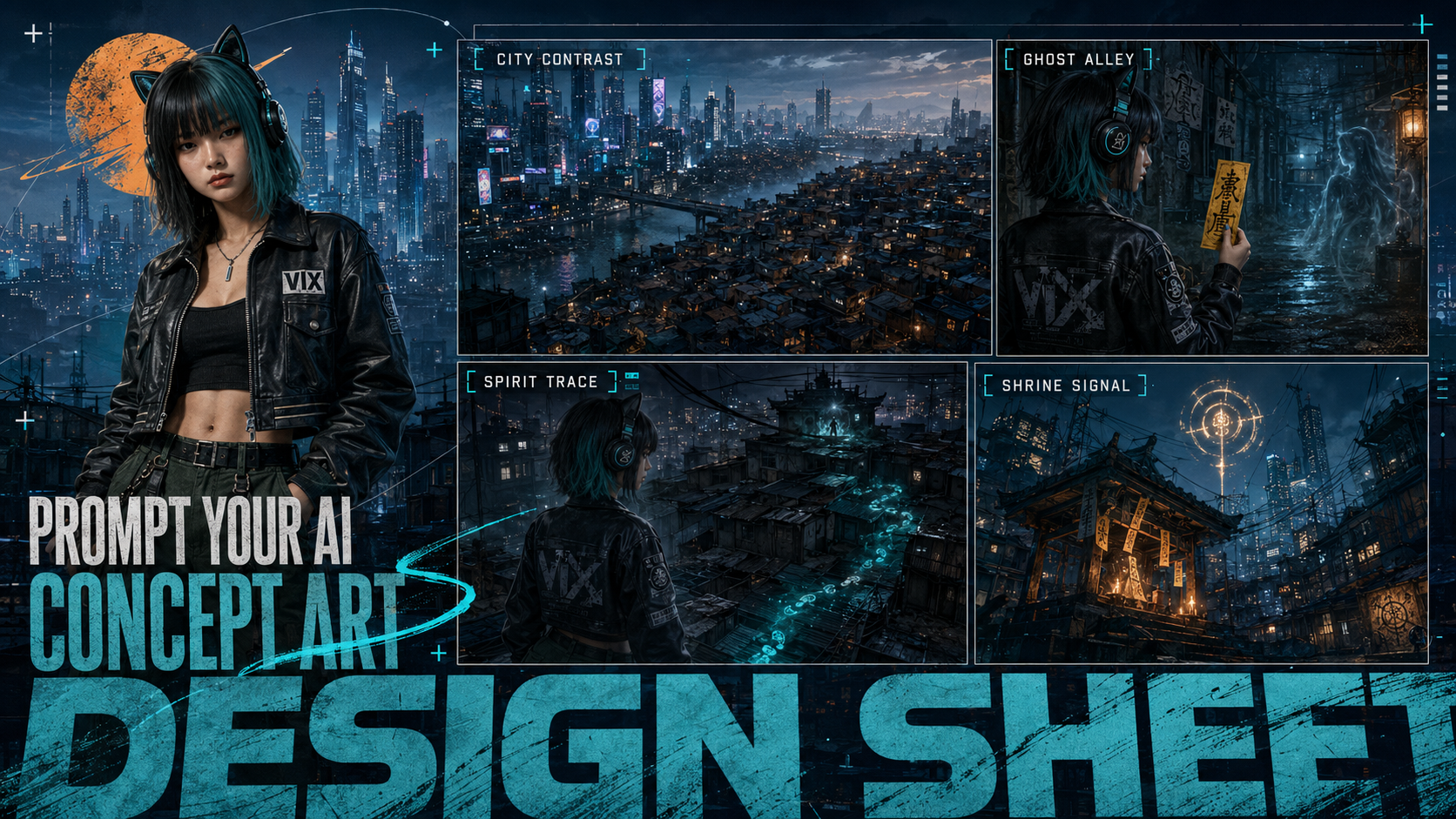ai concept art design sheet