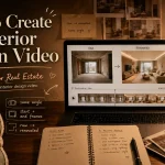 how to make ai interior design video