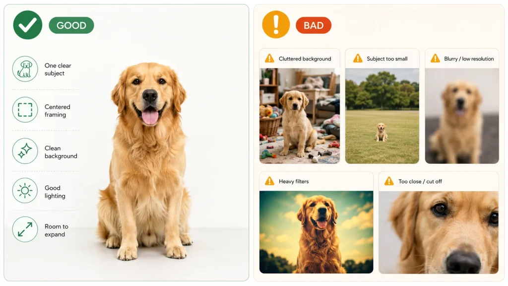 Choose and Upload the Right Image