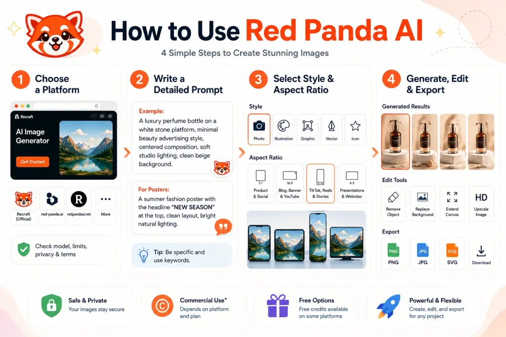 How to Use Red Panda AI